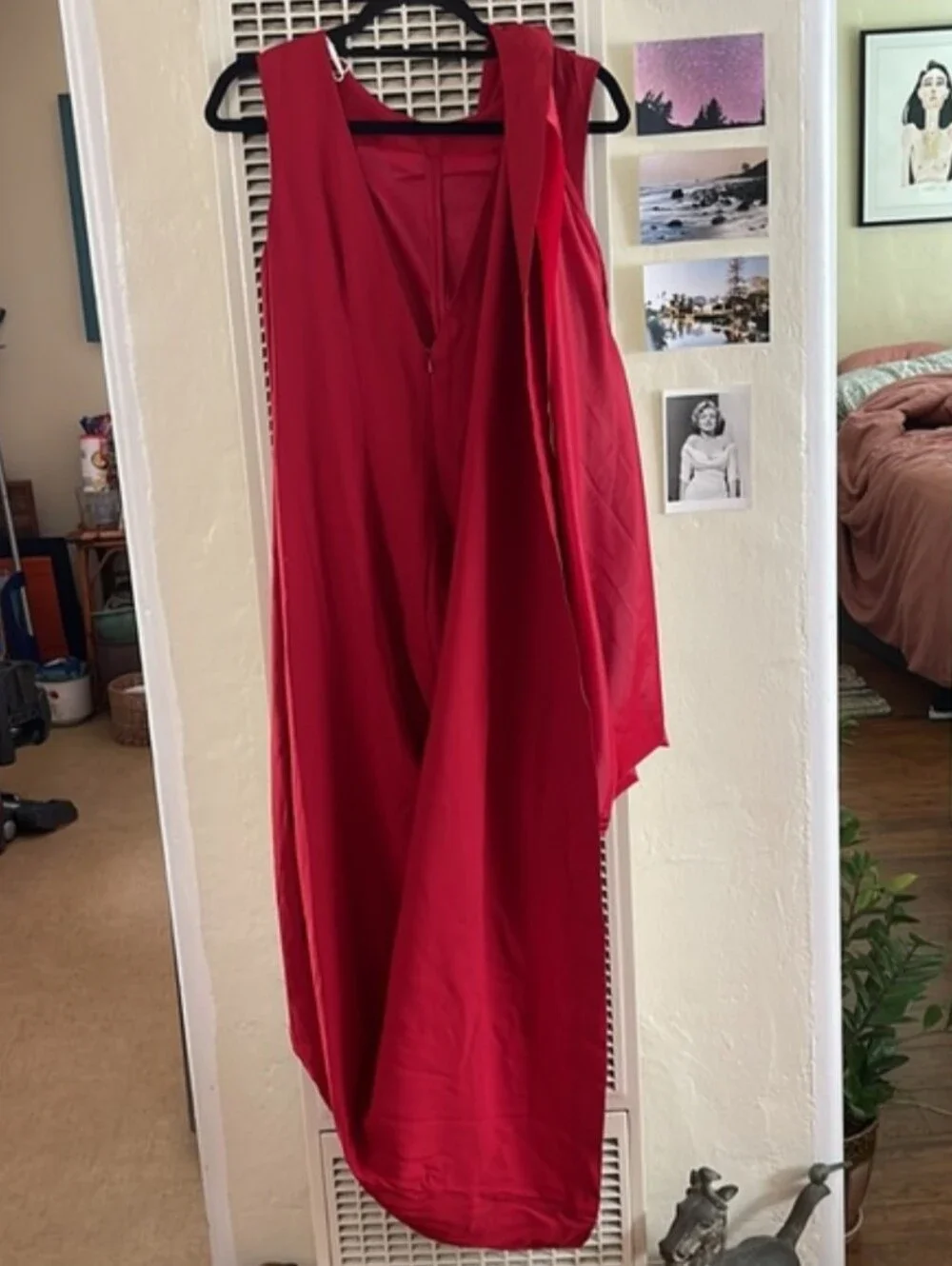 Maison Martin Margiela for H&M limited edition red gown - Picture 4 of 8